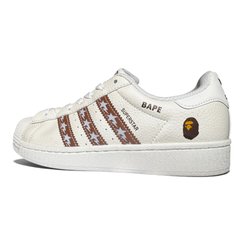 Adidas Superstar By Bape Cream