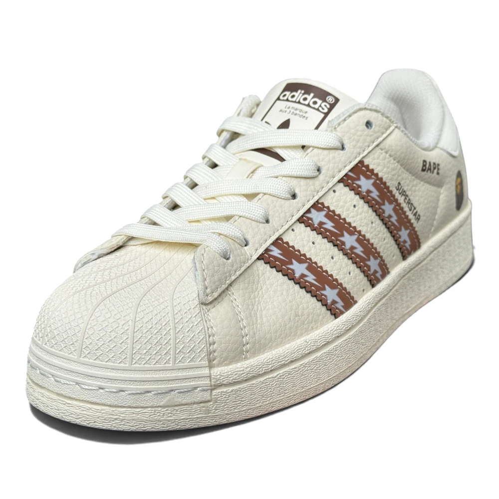 Adidas Superstar By Bape Cream