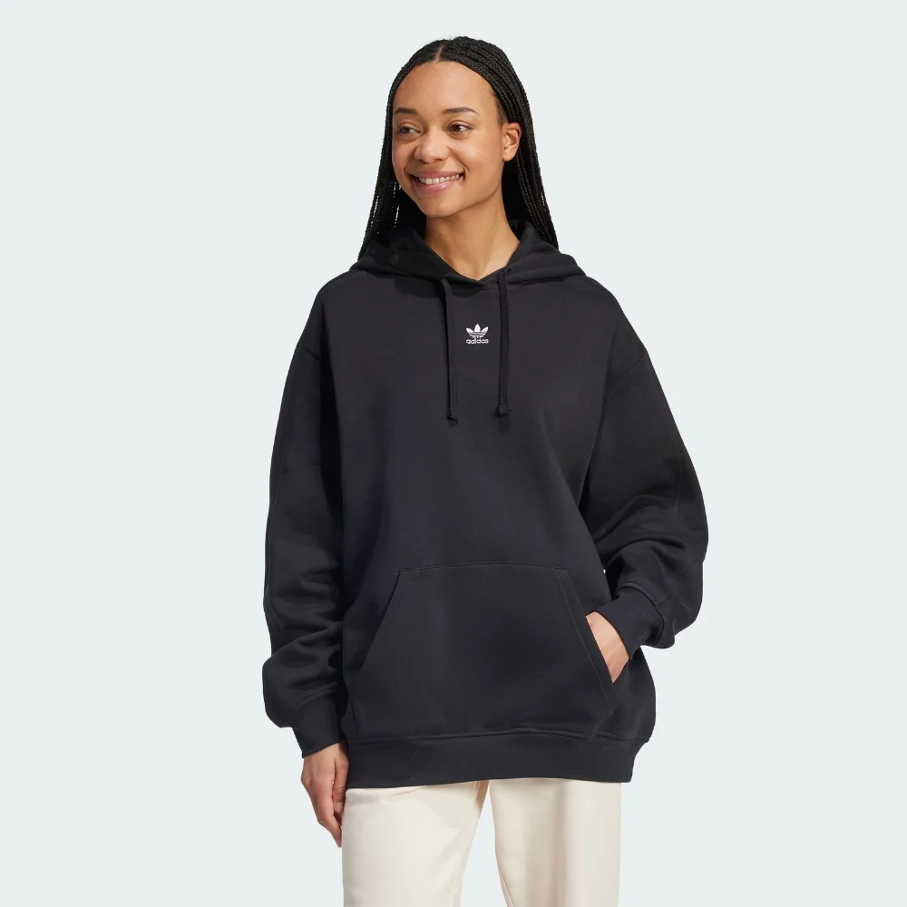 Buzo con capota adidas Essentials Oversized Mujer Negro