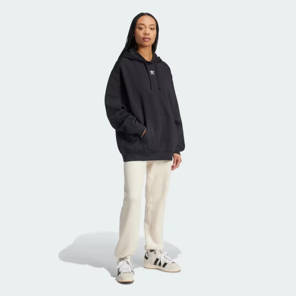 Buzo con capota adidas Essentials Oversized Mujer Negro
