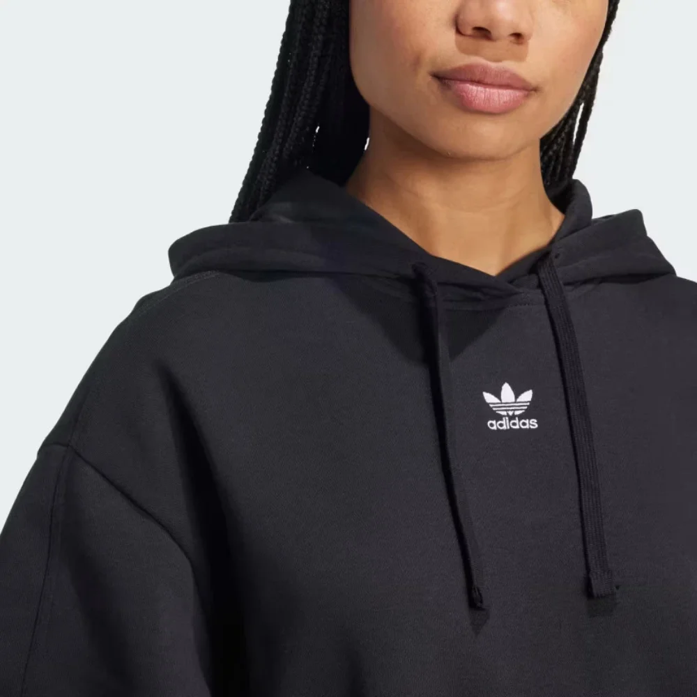 Buzo con capota adidas Essentials Oversized Mujer Negro